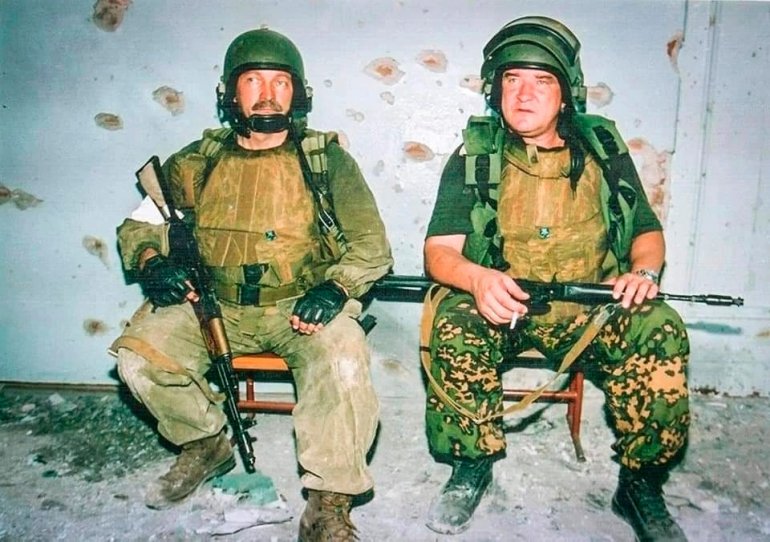 Герои Беслана — начальники отделов Управления «А» полковник Виталий Демидкин и полковник Юрий Торшин