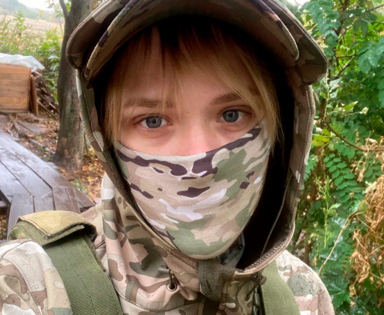 Организатор волонтёрской группы «Рука помощи» Дарья Шейкина. Курская область